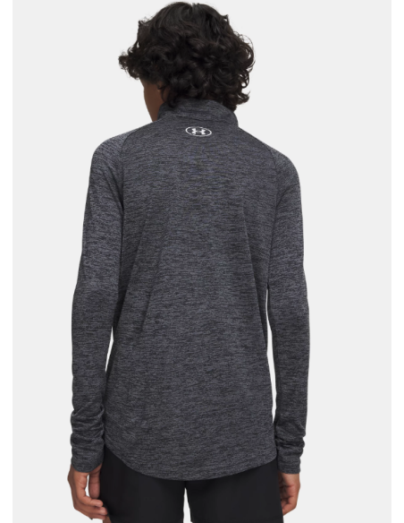 UA TECH 2.0 1/2 ZIP POLO 1/2CRELLERA GRIS
