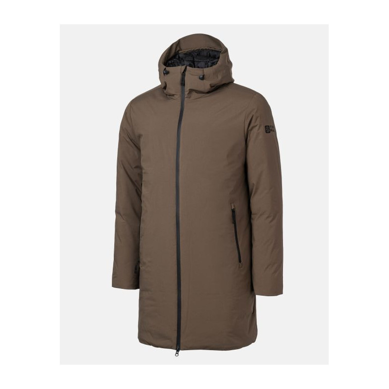 ABRIGO SR ACOLCHADO MARRON´26