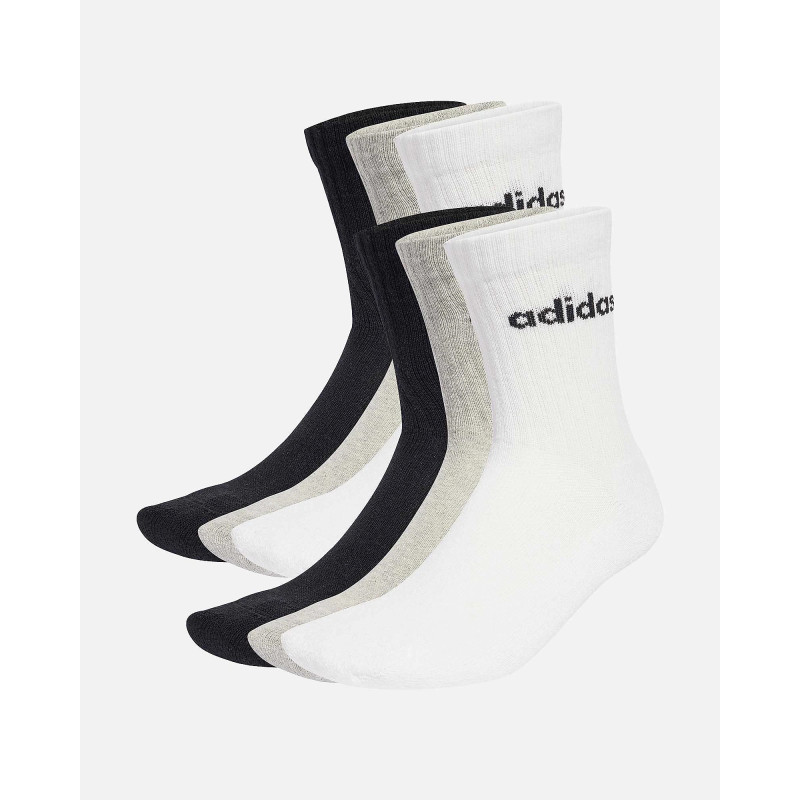 CALCETIN 3 PACK ADIDAS LINEAR KIDS CREW