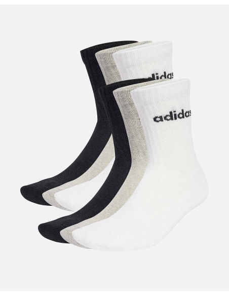 CALCETIN 3 PACK ADIDAS LINEAR KIDS CREW