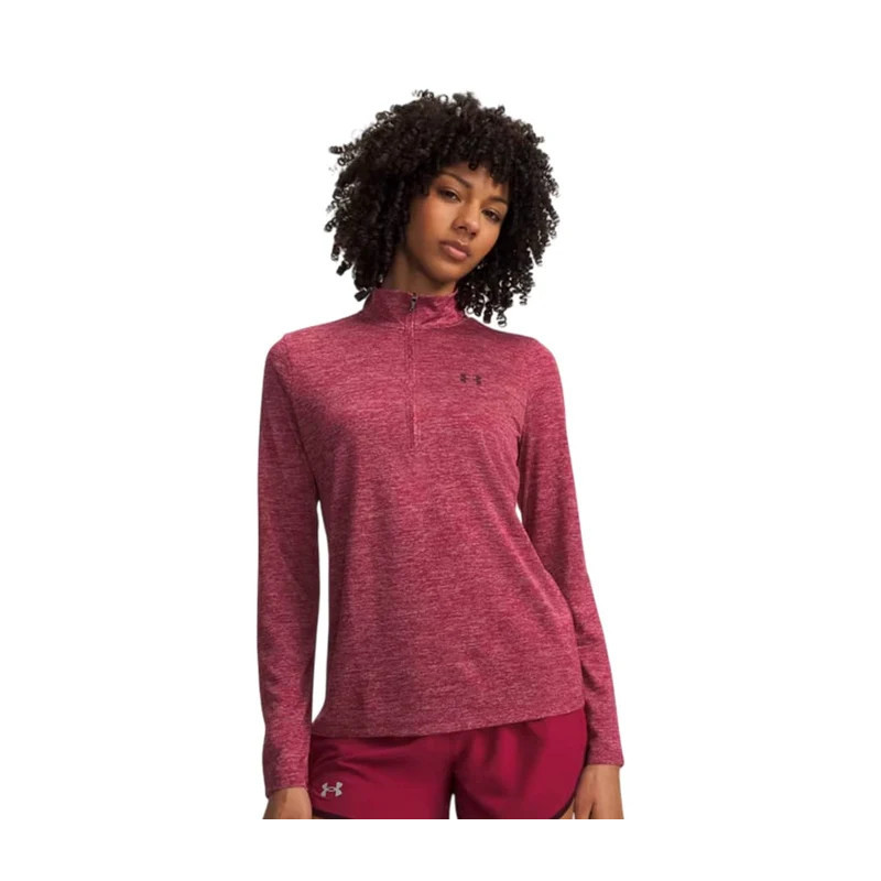 SUDADERA UA TECH TWIST MEDIA CREMALLERA