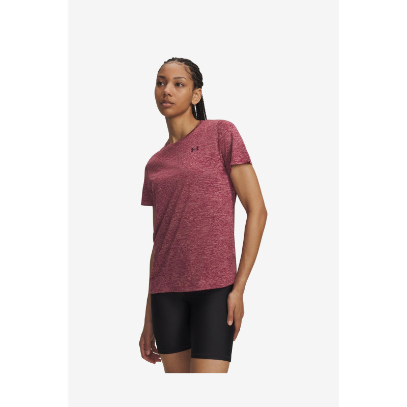 CAMISETA UA TECH™ TWIST SHORT SLEEVE GRANATE