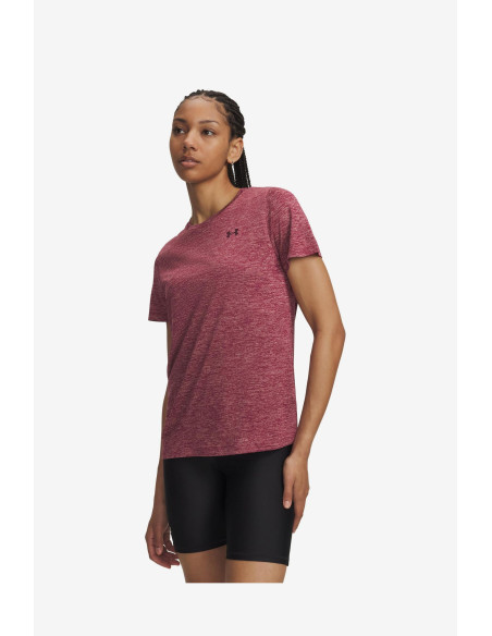 CAMISETA UA TECH™ TWIST SHORT SLEEVE GRANATE