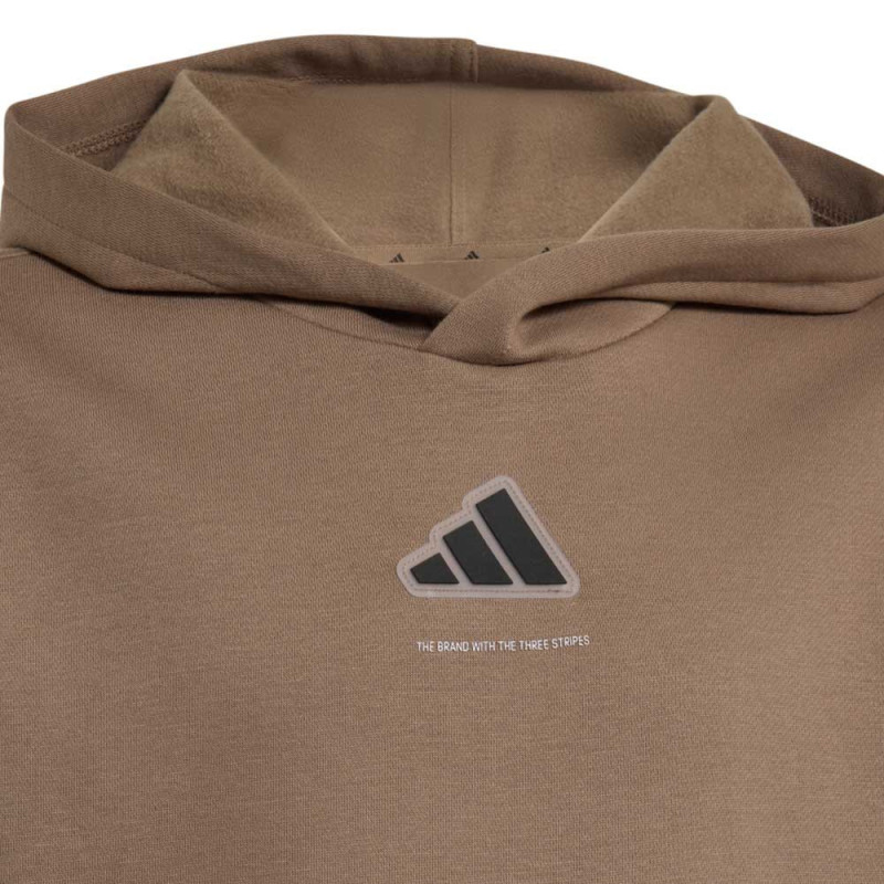 SUDADERA NÑO ADIDAS MARRON´26