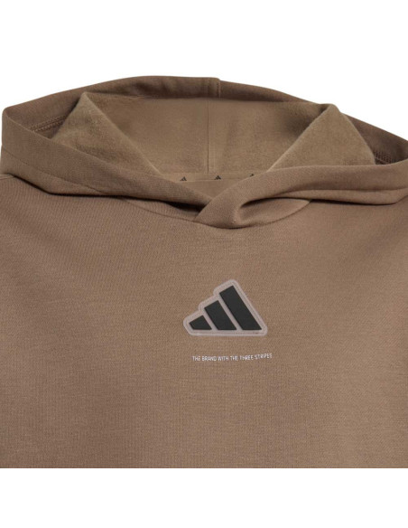 SUDADERA NÑO ADIDAS MARRON´26