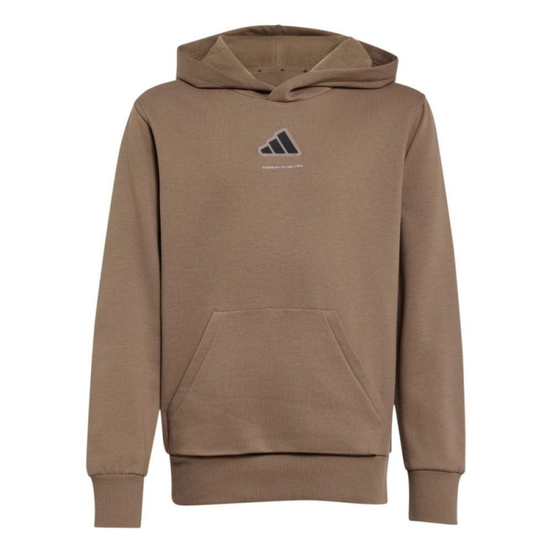 SUDADERA NÑO ADIDAS MARRON´26