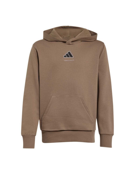 SUDADERA NÑO ADIDAS MARRON´26