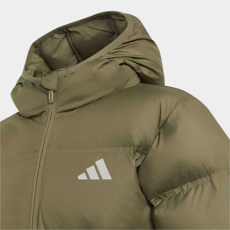 PLUMI NIÑO VERDE BOTELLA ADIDAS´26