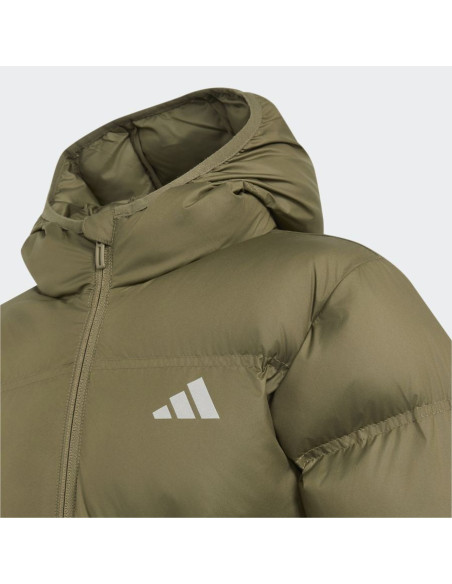 PLUMI NIÑO VERDE BOTELLA ADIDAS´26