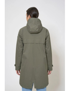 ABRIGO  BATELA IMPERMEABLE ALGODÓN 2