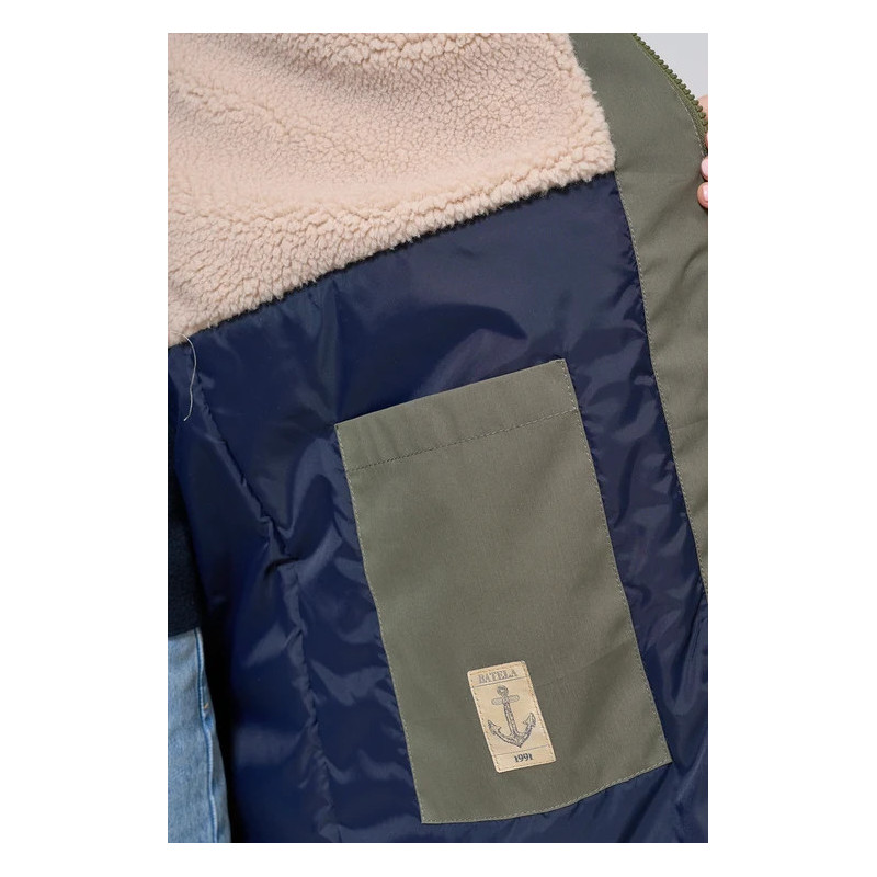 ABRIGO  BATELA IMPERMEABLE ALGODÓN