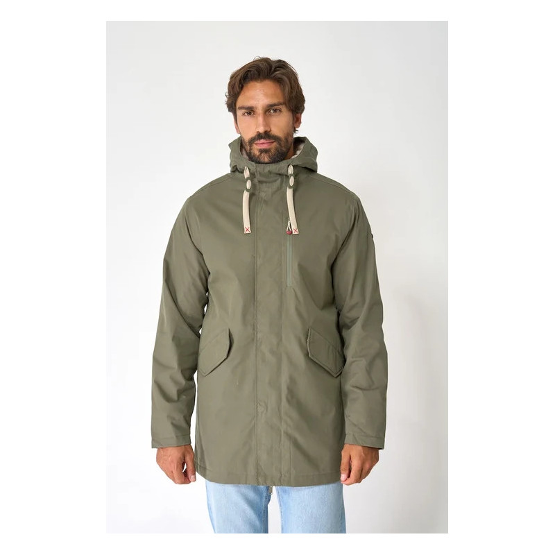 ABRIGO BATELA ALGODÓN 100% IMPERMEABLE