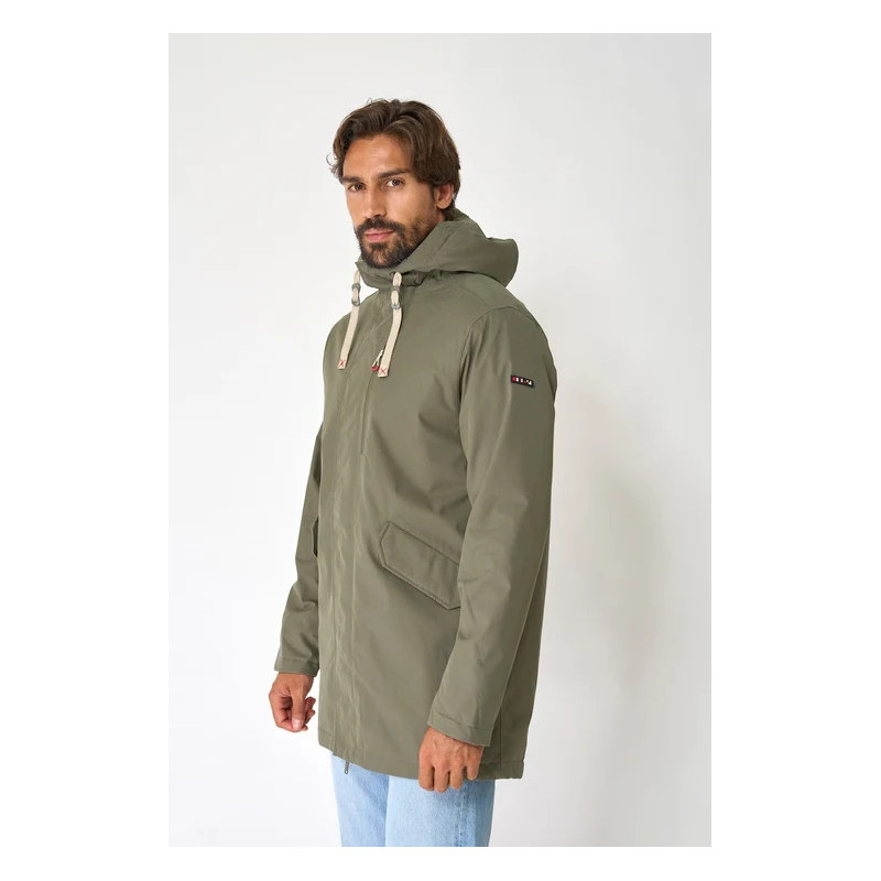 ABRIGO BATELA ALGODÓN 100% IMPERMEABLE