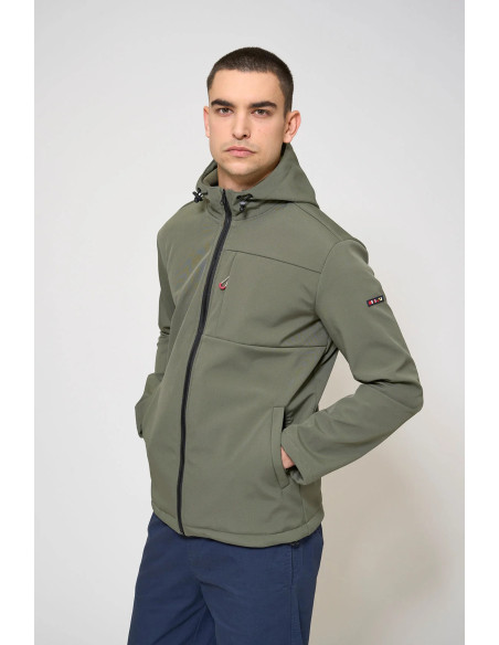 CHAQUETA SOFTSHELL BATELA KAKI