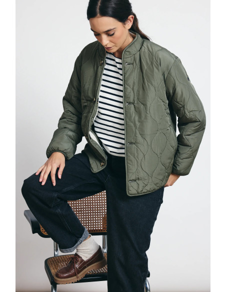 CHAQUETA BATELA REVERSIBLE BORREGO