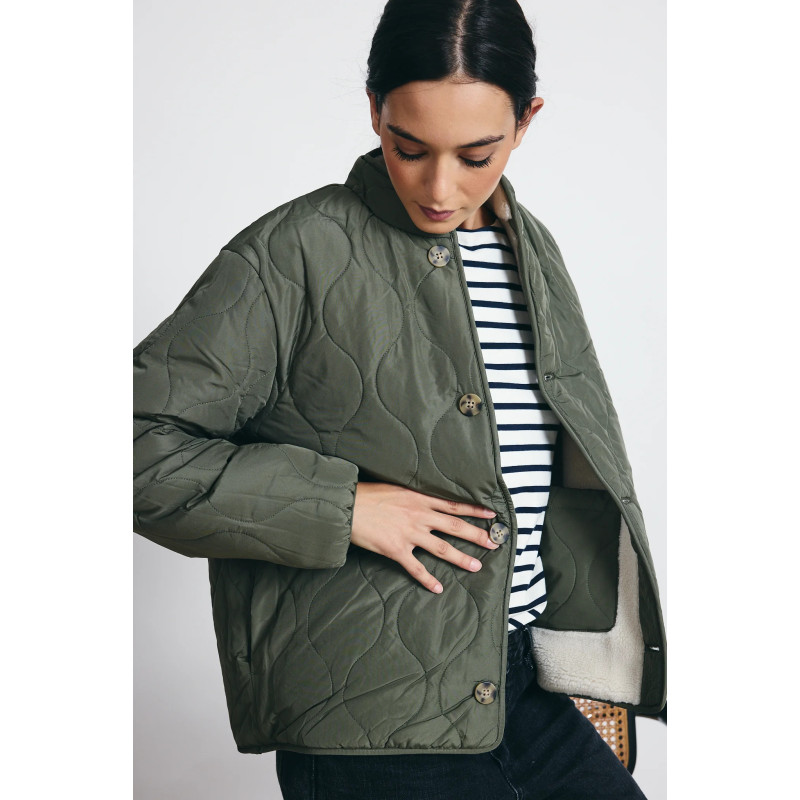 CHAQUETA BATELA REVERSIBLE BORREGO