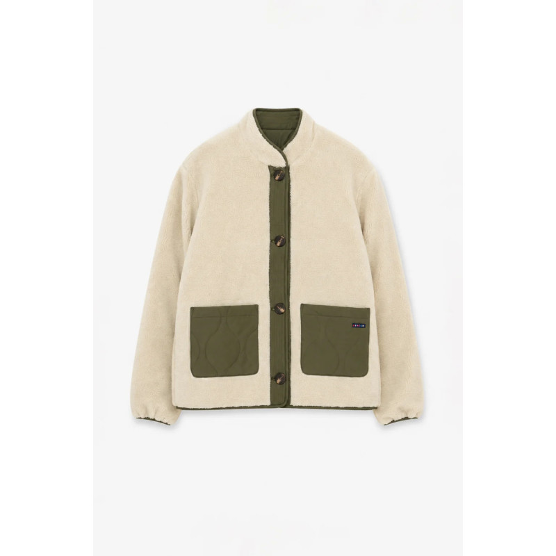 CHAQUETA BATELA REVERSIBLE BORREGO