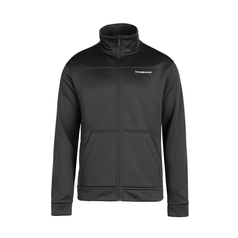 CHAQUETA NEGRA LISA POLAR ´26