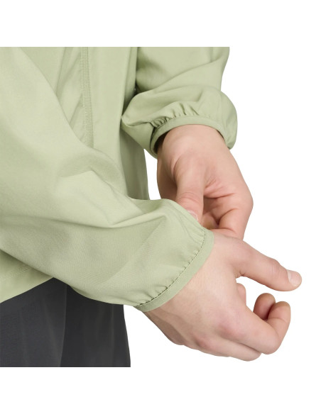 CHAQUETA RUNNING VERDE SR ADIDAS´26