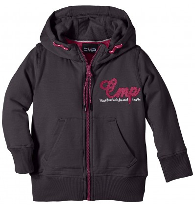 SUDADERA ABIERTA CON CAPUCHA CMP